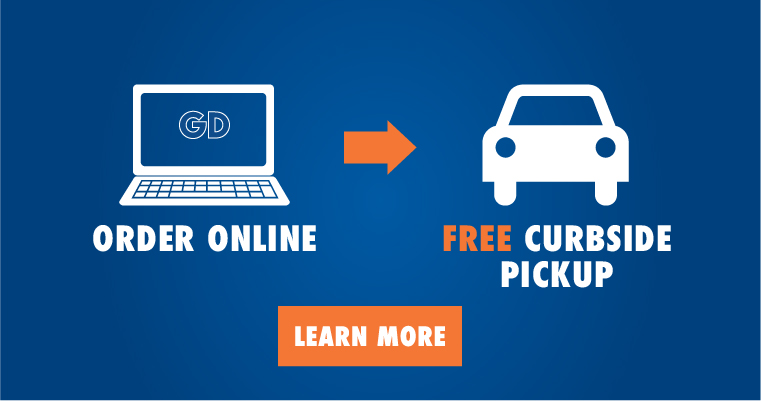 Click here to learn about our Curbside Pickup.
